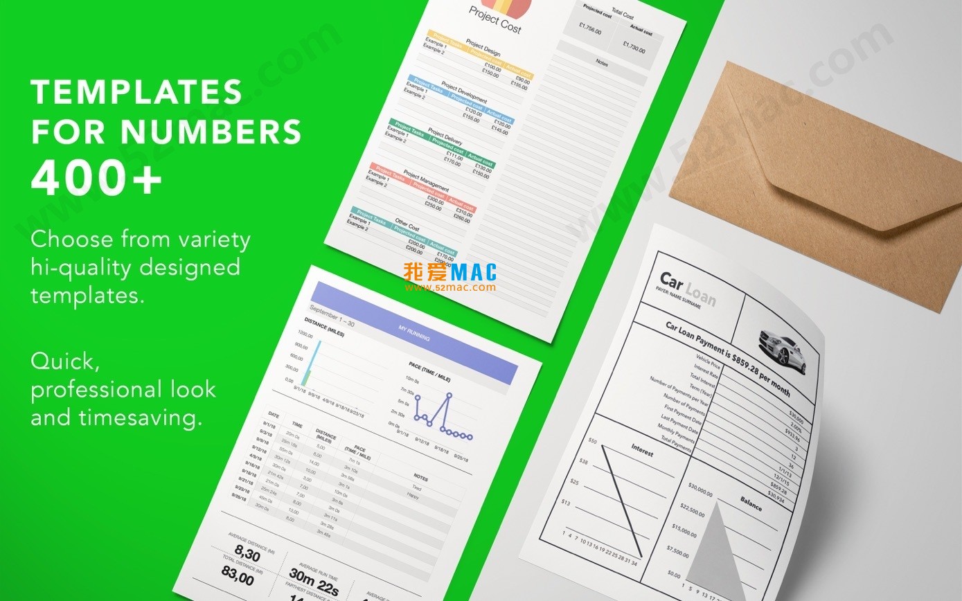 DesiGN for Numbers-Templates v5.0.4 400个Numbers模板 破解版下载_mac版_注册机_序列号 | 爱上MAC
