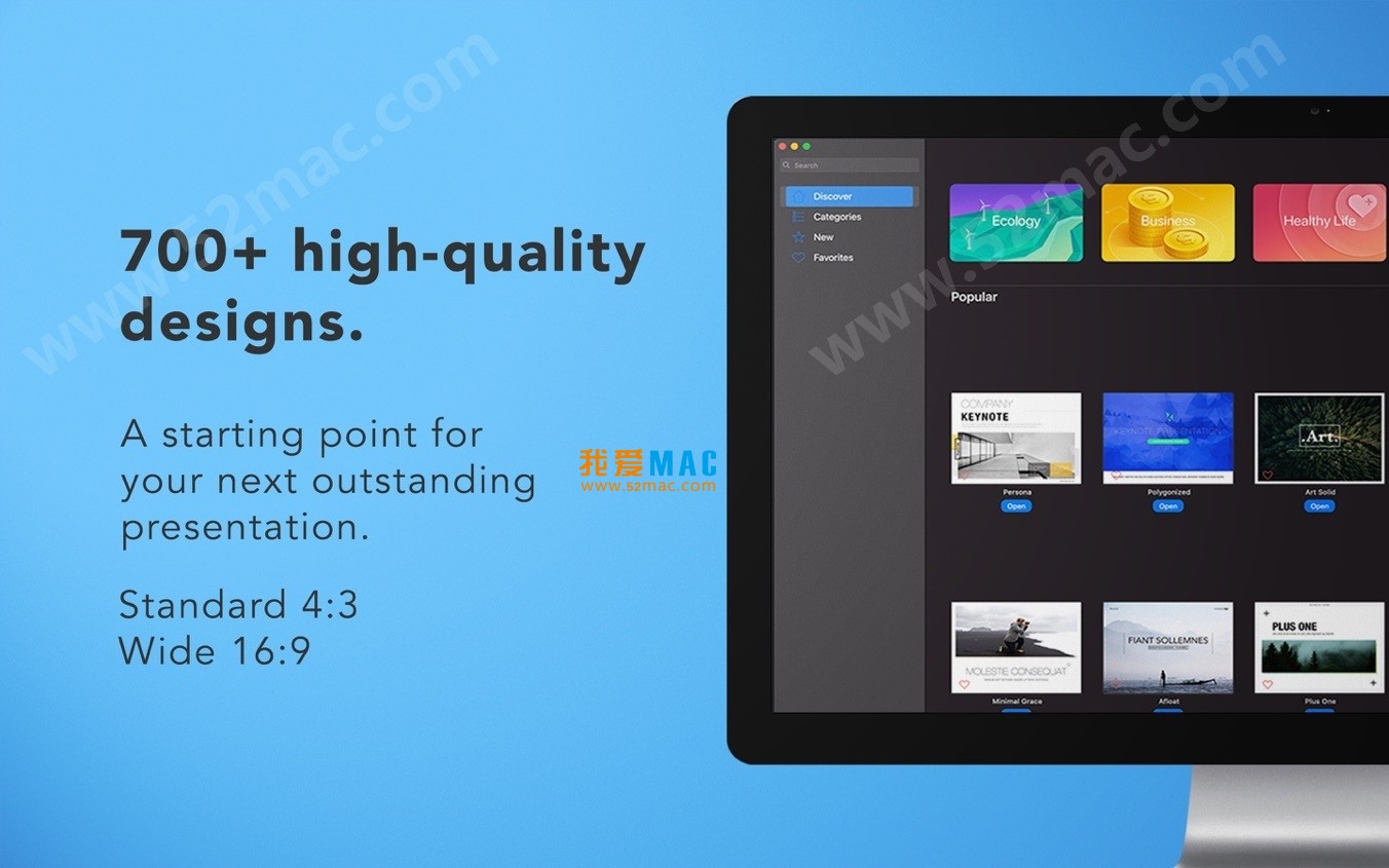 Templates for Keynote-DesiGN v7.2 700个Keynote模板 破解版下载_mac版_注册机_序列号 | 爱上MAC
