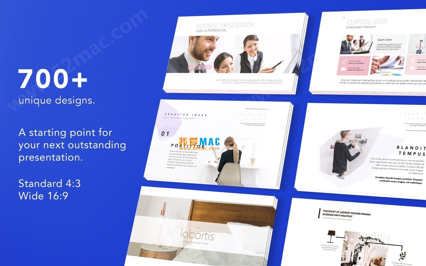 Templates for Keynote-DesiGN v6.1 670个Keynote模板 破解版下载_mac版_注册机_序列号 | 爱上MAC