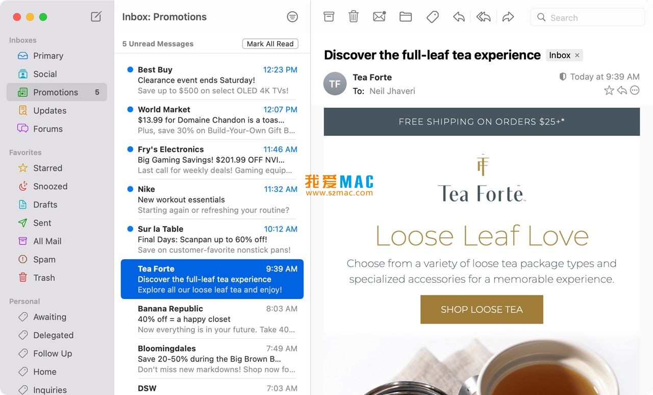 Mimestream for Mac v1.7.2 Gmail邮件客户端 中文破解版下载_mac版_注册机_序列号 | 爱上MAC