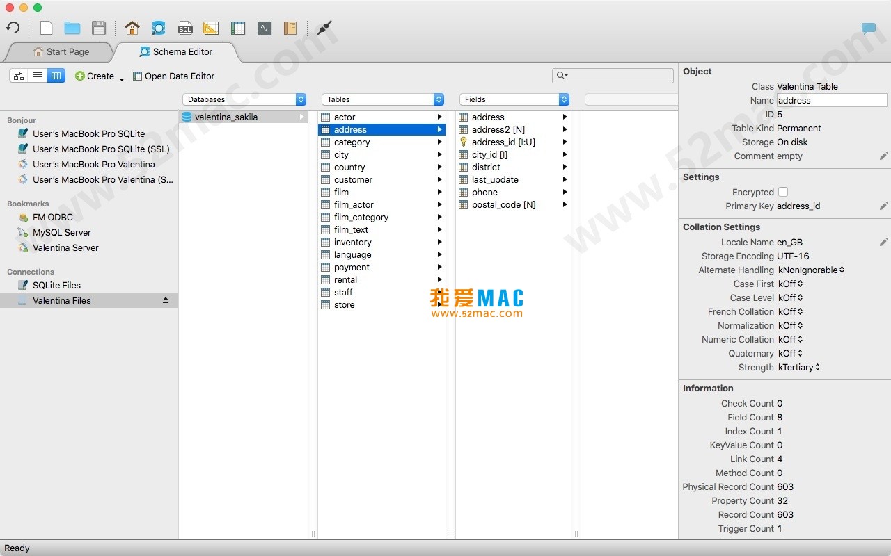 Valentina Studio for Mac v11.1 数据库管理工具 破解版下载_mac版_注册机_序列号 | 爱上MAC