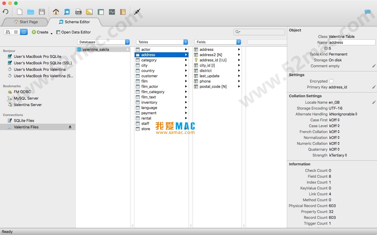 Valentina Studio for Mac v11.3 数据库管理工具 破解版下载_mac版_注册机_序列号 | 爱上MAC