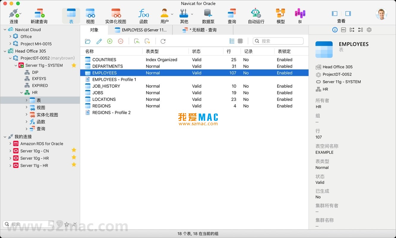 Navicat for Oracle v17.0.9 Oracle数据库开发管理 中文破解版下载_mac版_注册机_序列号 | 爱上MAC