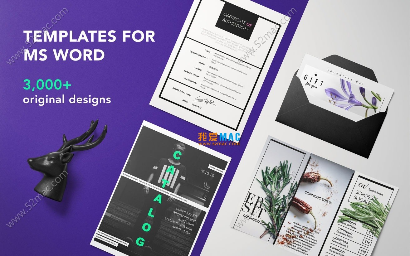Themes for MS Word by GN 5.0.1 3000多个word模板 破解版下载_mac版_注册机_序列号 | 爱上MAC