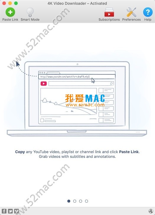 4K Video Downloader for Mac v4.8.0 视频下载工具 破解版下载_mac版_注册机_序列号 | 爱上MAC