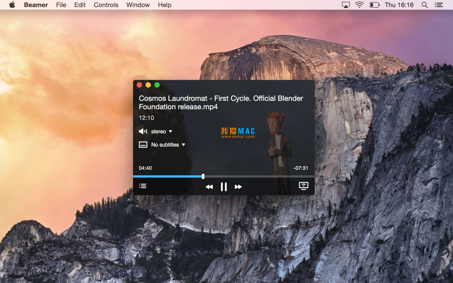 Beamer for Mac v3.3.4 流媒体播放器 Apple TV播放神器 破解版下载_mac版_注册机_序列号 | 爱上MAC