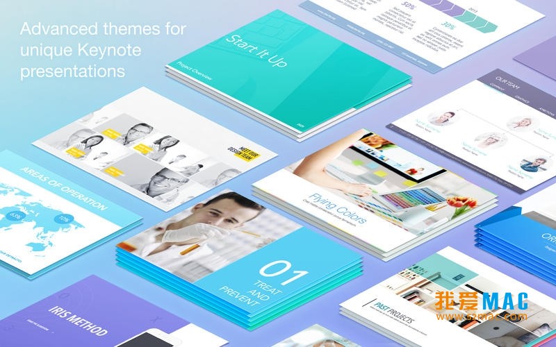 Layouts for Keynote 3.0.1 Keynote模板套件 破解版下载_mac版_注册机_序列号 | 爱上MAC