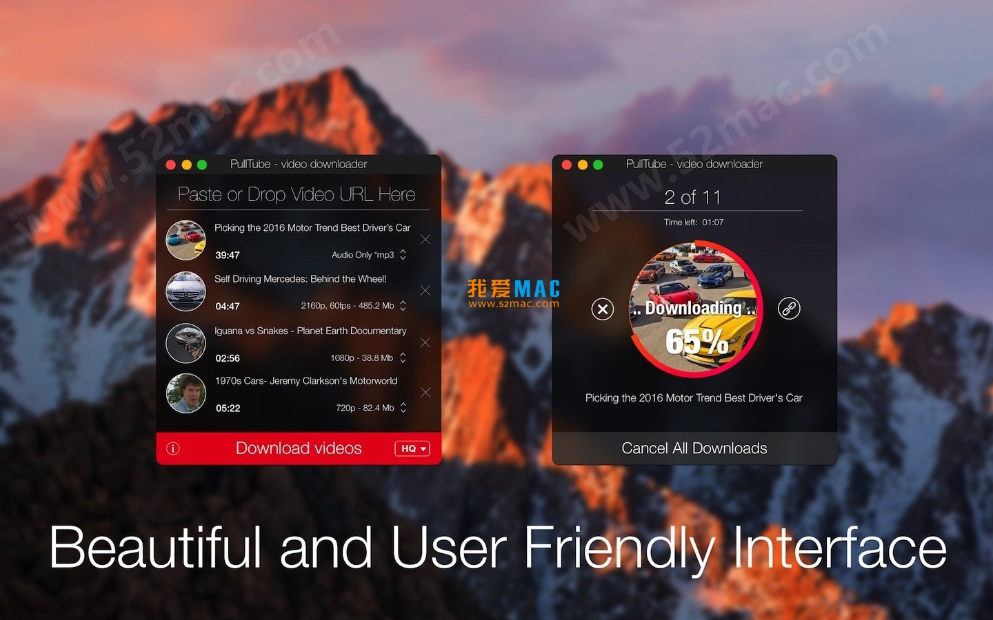 PullTube for Mac v1.7.6 视频下载工具 中文破解版下载_mac版_注册机_序列号 | 爱上MAC