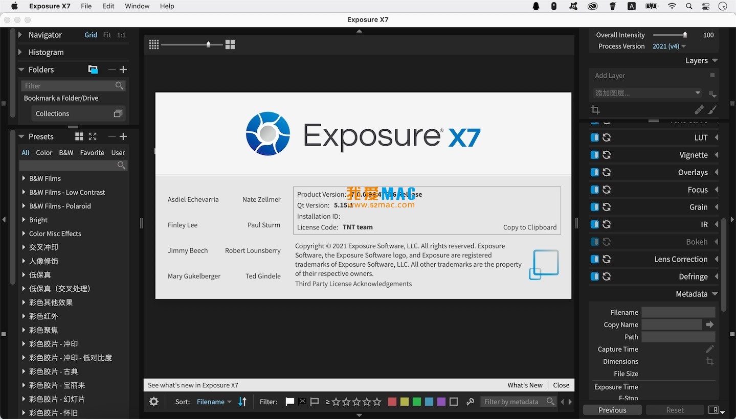 Alien Skin Exposure X7 for Mac v7.1.0 高效图像编辑器_mac版_注册机_序列号_Exposure X7mac下载_破解版 | 爱上MAC