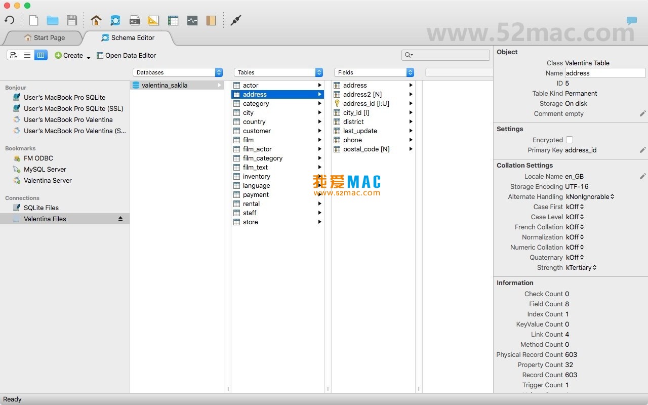 Valentina Studio for Mac v13.0.1 数据库管理GUI工具 破解版下载_mac版_注册机_序列号 | 爱上MAC