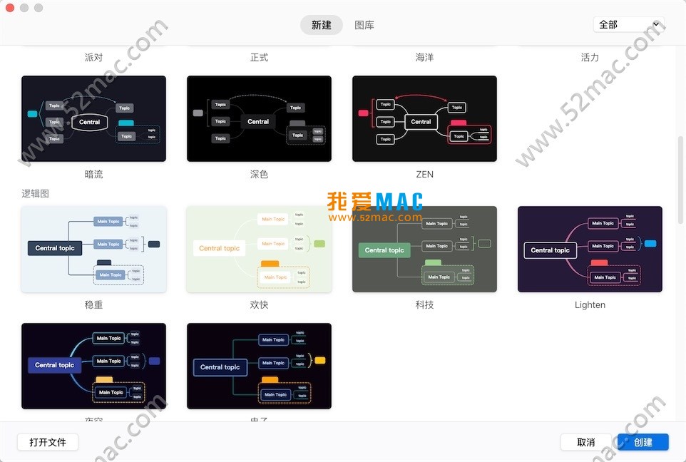 XMind: ZEN 2020 for Mac v10.0.0 思维导图软件 中文破解版下载_mac版_注册机_序列号 | 爱上MAC
