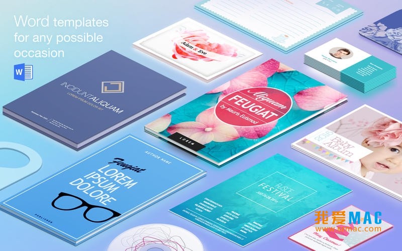 Suite for Word 3.1 Word模板、海报、小册子 破解版下载_mac版_注册机_序列号 | 爱上MAC