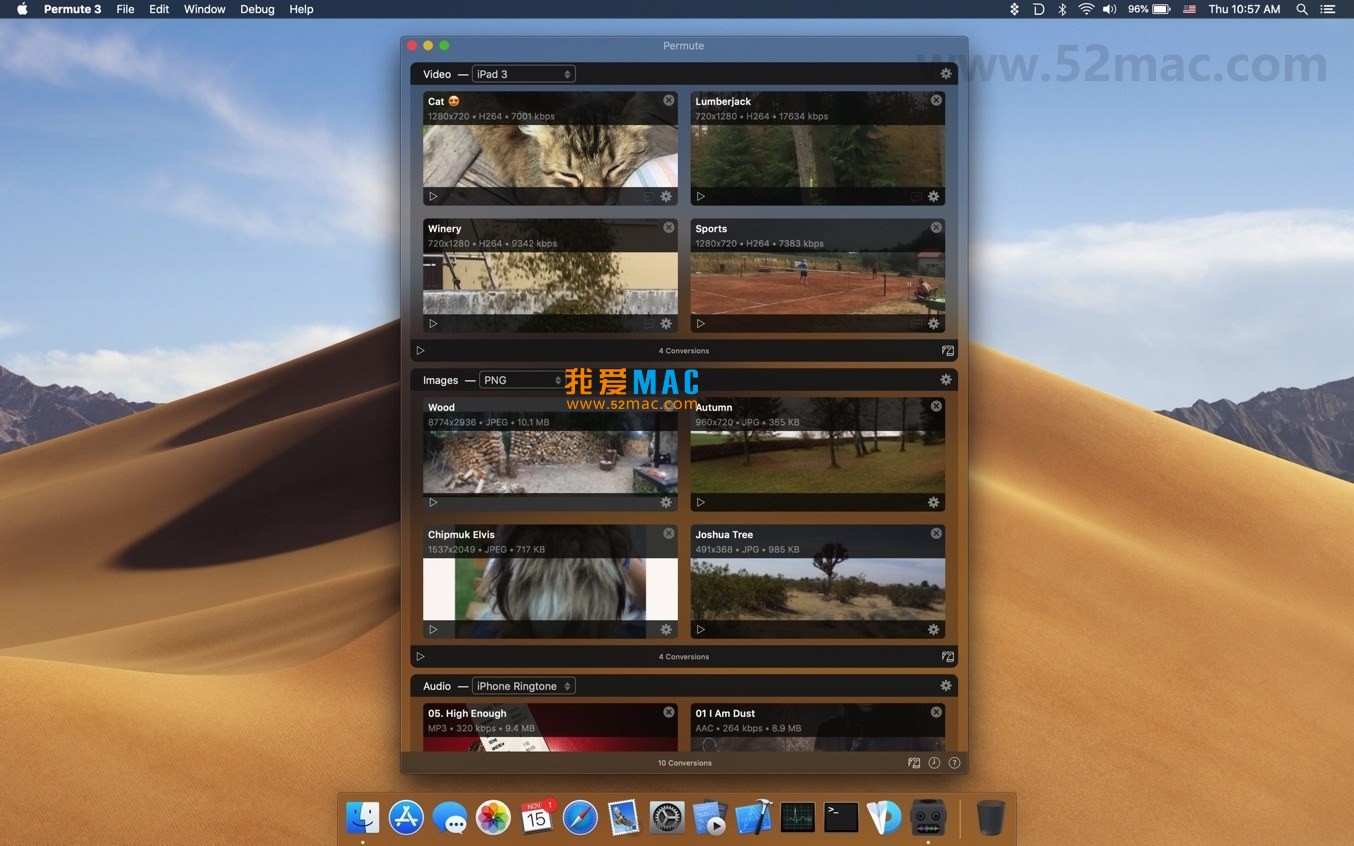 Permute 3 for Mac v3.9.5 视频格式转换器 中文破解版下载_mac版_注册机_序列号 | 爱上MAC
