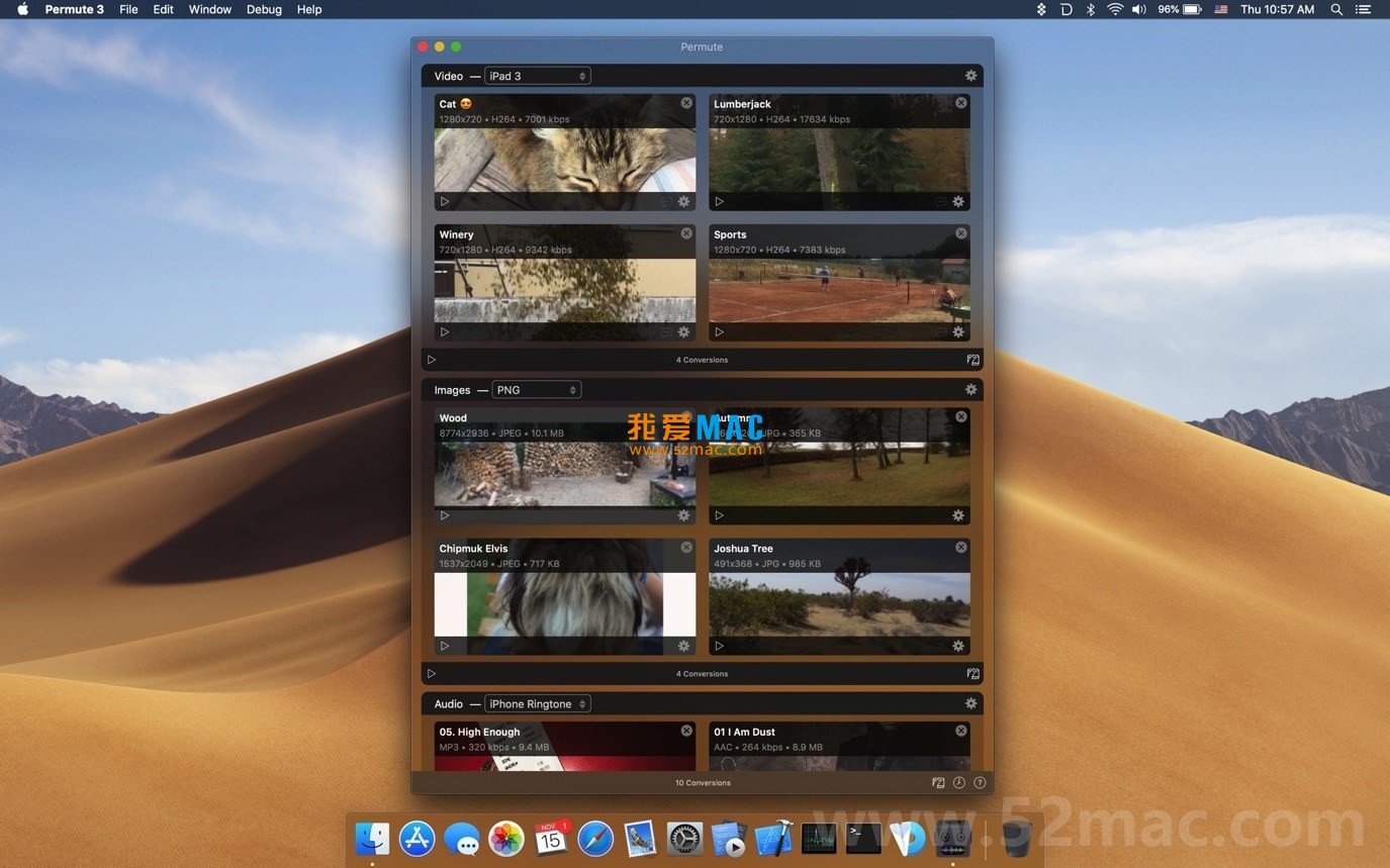 Permute 3 for Mac v3.10.5 视频格式转换器 中文破解版下载_mac版_注册机_序列号 | 爱上MAC