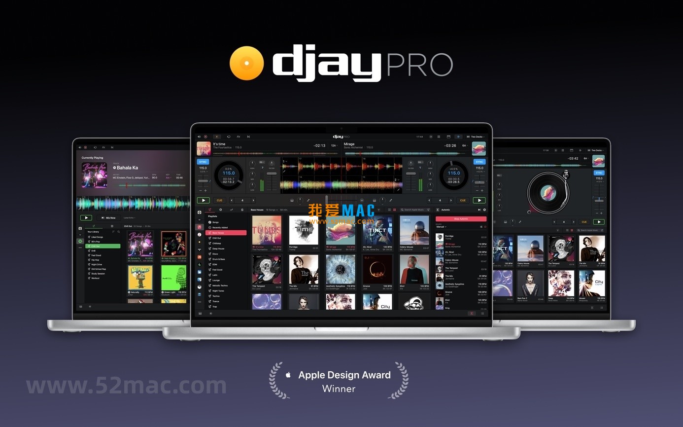 djay Pro for Mac v5.4.3 DJ混音软件 中文破解版下载_mac版_注册机_序列号 | 爱上MAC