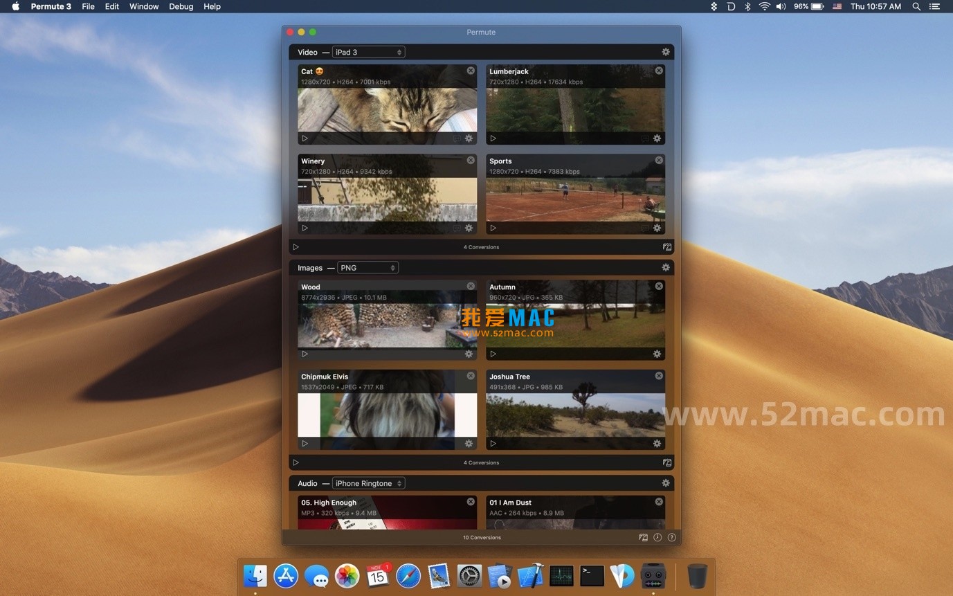 Permute 3 for Mac v3.13.3 视频格式转换器 中文破解版下载_mac版_注册机_序列号 | 爱上MAC