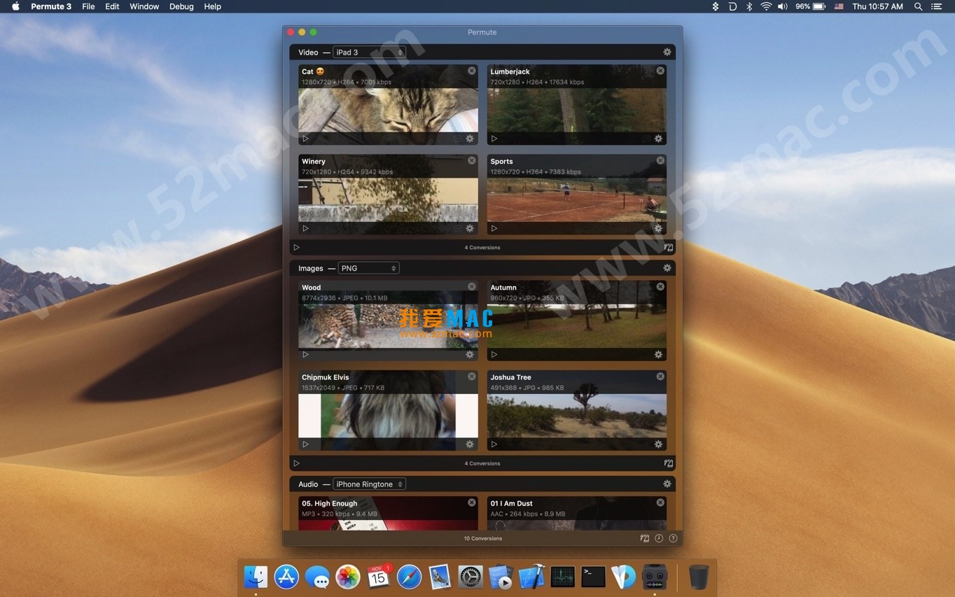 Permute 3 for Mac v3.9.3 视频格式转换器 中文破解版下载_mac版_注册机_序列号 | 爱上MAC