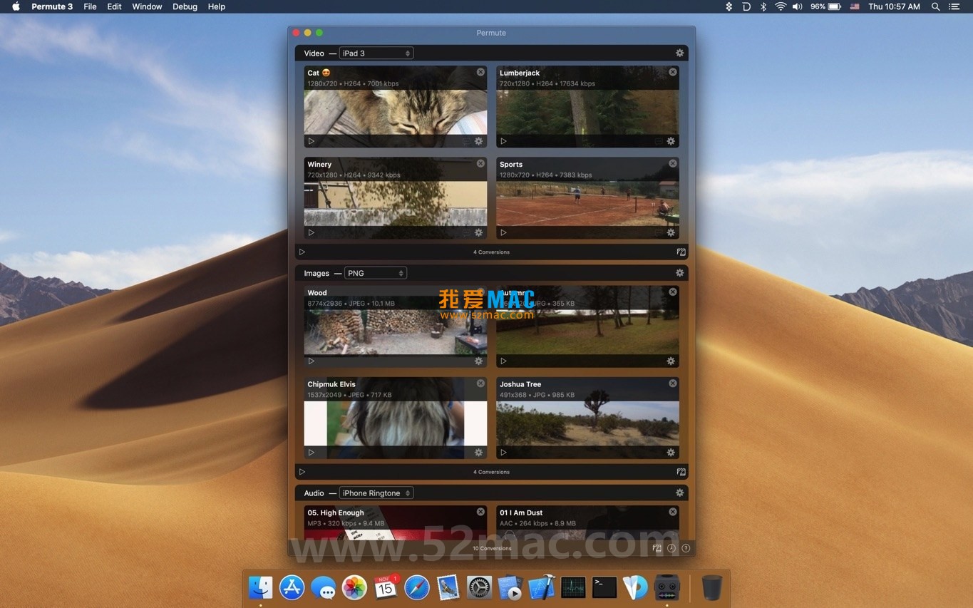 Permute 3 for Mac v3.8.9 视频格式转换器 中文破解版下载_mac版_注册机_序列号 | 爱上MAC