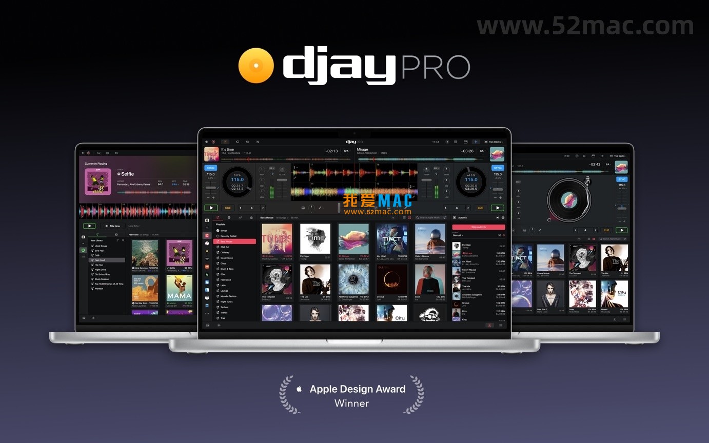 djay Pro for Mac v5.5 DJ混音软件 中文破解版下载_mac版_注册机_序列号 | 爱上MAC
